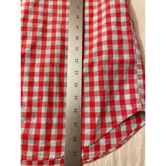 J Crew Mens Size XL Classic Flex Washed Button Down Plaid Dress Shirt Casual - Picture 6 of 6